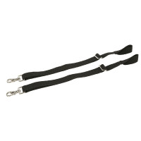 Cintas de perna para cobertores RugBe Kerbl Preto