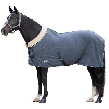 Cobertura polar RugBe Royal Covalliero Grafite Cinzento Cobertura polar RugBe Royal Covalliero Grafite Cinzento