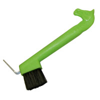 Limpador de cascos com cabeça de cavalo Kerbl Verde