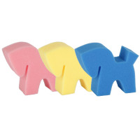 Esponja de espuma Flecki Kerbl Azul / rosa / amarelo Multicolor Esponja de espuma Flecki Kerbl Azul / rosa / amarelo Multicolor