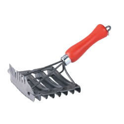 Raspadeira de aço com pente para crina Kerbl