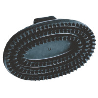 Rasqueadeira oval Kerbl Preto