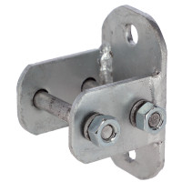 Fixation murale / au sol pour panneaux de pré Kerbl Fixation murale / au sol pour panneaux de pré Kerbl