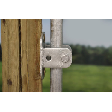 Fixation murale / au sol pour panneaux de pré Kerbl Fixation murale / au sol pour panneaux de pré Kerbl