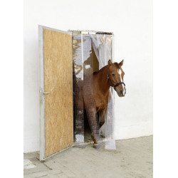 Kit de rideau à bandes anti-mouches PVC Kerbl