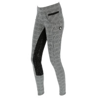 Legging de equitação feminino Equona Covalliero Cinzento Legging de equitação feminino Equona Covalliero Cinzento