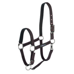 Cabeçada para cavalo Royal Covalliero Preto / fúcsia