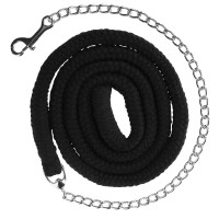 Longe de algodão com corrente Covalliero Preto
