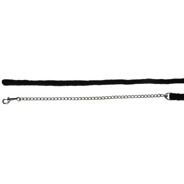 Longe de algodão com corrente Covalliero Preto