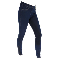 Calça de equitação Basic Plus LS feminina Covalliero Azul