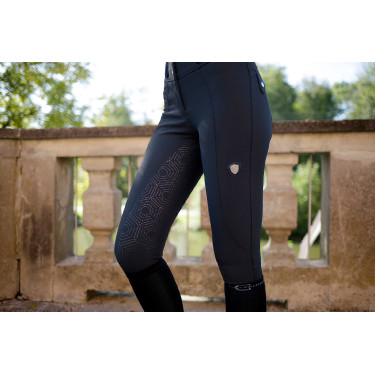 Calça de equitação feminina HighWaist Covalliero Azul escuro