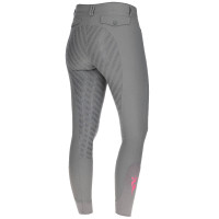 Calça Janne x PinkRibbon grip integral feminino Covalliero Branco Calça Janne x PinkRibbon grip integral feminino Covalliero Branco