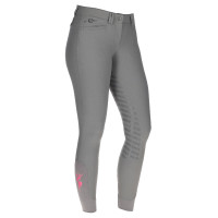 Calça Janne x PinkRibbon grip integral feminino Covalliero Branco Calça Janne x PinkRibbon grip integral feminino Covalliero Branco