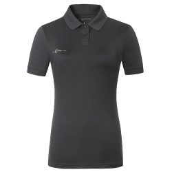 Polo feminino de manga curta Covalliero