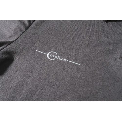Polo feminino de manga curta Covalliero Grafite Cinzento Polo feminino de manga curta Covalliero Grafite Cinzento