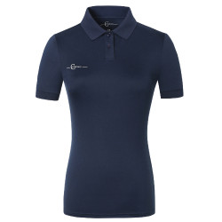 Polo feminino de manga curta Covalliero Marinho Azul-marinho Polo feminino de manga curta Covalliero Marinho Azul-marinho