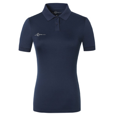 Polo feminino de manga curta Covalliero Marinho Azul-marinho Polo feminino de manga curta Covalliero Marinho Azul-marinho