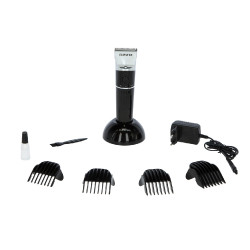 Cortador a bateria DeloX Clipster Preto Cortador a bateria DeloX Clipster Preto