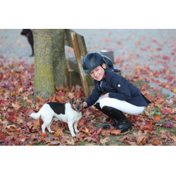 Casaco de competição infantil Turinga Covalliero Marinho Azul-marinho Casaco de competição infantil Turinga Covalliero Marinho Azul-marinho