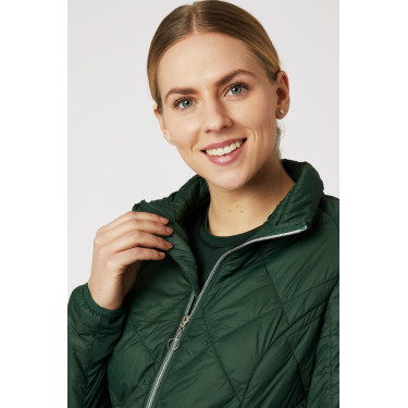 Casaco acolchoado leve Horze Elena feminino Casaco acolchoado leve Horze Elena feminino