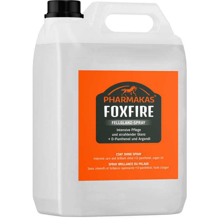 Desembaraçador e abrilhantador Foxfire Pharmakas para cavalos