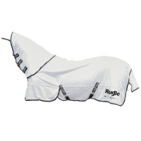 Capa anti-mosca RugBe SuperFly branca Covalliero Branco Capa anti-mosca RugBe SuperFly branca Covalliero Branco