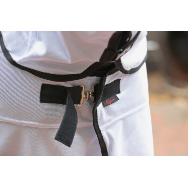 Capa anti-mosca RugBe SuperFly branca Covalliero Branco Capa anti-mosca RugBe SuperFly branca Covalliero Branco