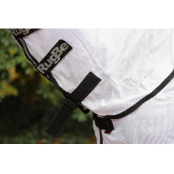 Capa anti-mosca RugBe SuperFly branca Covalliero Branco Capa anti-mosca RugBe SuperFly branca Covalliero Branco