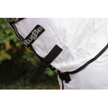 Capa anti-mosca RugBe SuperFly branca Covalliero Branco Capa anti-mosca RugBe SuperFly branca Covalliero Branco