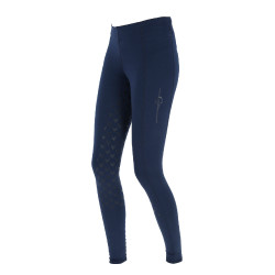 Legging de equitação feminino Equona Covalliero Azul escuro