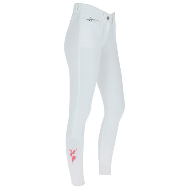 Calça Janne x PinkRibbon com grip nos joelhos para mulher Covalliero Calça Janne x PinkRibbon com grip nos joelhos para mulher Covalliero