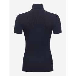 Camiseta térmica de malha com mangas curtas LeMieux Mia Marinho Azul-marinho
