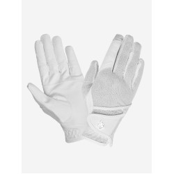 Luvas de equitação LeMieux Pro Mesh Branco