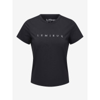 Camiseta esportiva LeMieux Preto