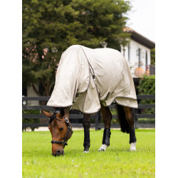 Capa de exterior LeMieux Kudos Polialgodão Pedra Cinzento
