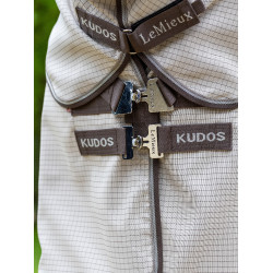 Capa de exterior LeMieux Kudos Polialgodão Pedra Cinzento