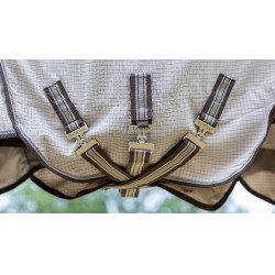 Capa de exterior LeMieux Kudos Polialgodão Pedra Cinzento