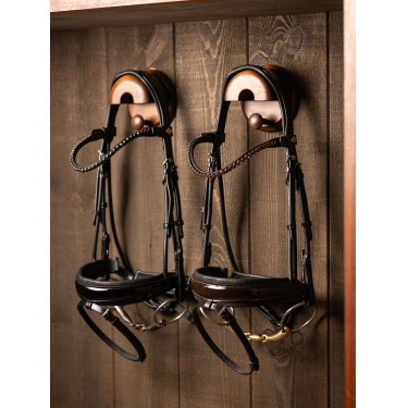 Bridão LeMieux Kudos Patent dressage Castanho