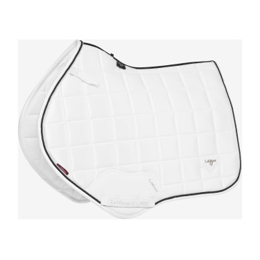 Sela de equitação LeMieux Loire Close Contact Square CSO Branco modelo antigo