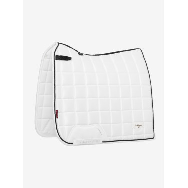 Almofada de sela LeMieux Loire Dressage Square Branco Almofada de sela LeMieux Loire Dressage Square Branco