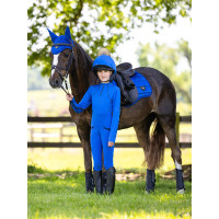 Almofada de sela LeMieux Loire Square mista Benetton Azul Almofada de sela LeMieux Loire Square mista Benetton Azul