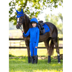 Almofada de sela LeMieux Loire Square mista Benetton Azul