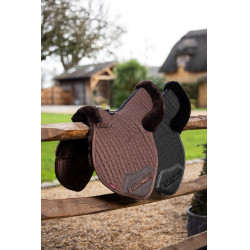 Tapete Amortecedor hunter LeMieux Lined Close Contact Castanho / castanho