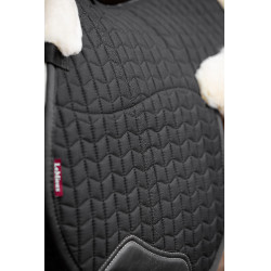 Tapete hunter LeMieux Merino+ forrado na metade Preto / natural Tapete hunter LeMieux Merino+ forrado na metade Preto / natural