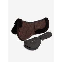 Amortecedor com cunhas LeMieux Merino+ ProSorb 2 Bolsos Castanho / castanho