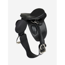 Sela de dressage para brinquedo Mini Pônei LeMieux Preto Sela de dressage para brinquedo Mini Pônei LeMieux Preto