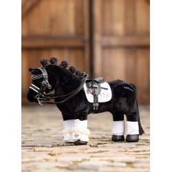 Sela de dressage para brinquedo Mini Pônei LeMieux Preto Sela de dressage para brinquedo Mini Pônei LeMieux Preto