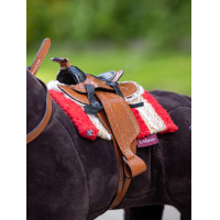 Tapete Western para brinquedo Mini Pônei LeMieux Chilli Vermelho Tapete Western para brinquedo Mini Pônei LeMieux Chilli Vermelho