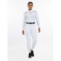 Calça LeMieux Lottie com grip integral Branco Calça LeMieux Lottie com grip integral Branco