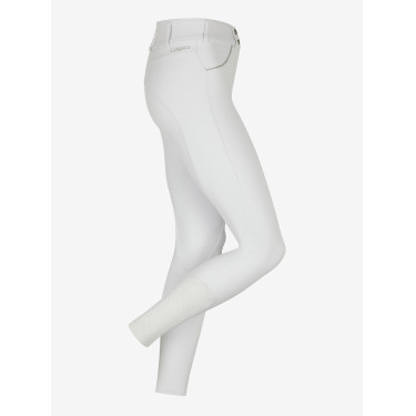 Calça LeMieux Lottie com grip integral Branco Calça LeMieux Lottie com grip integral Branco